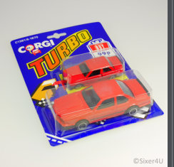 CORGI Turbo Blister-Karte